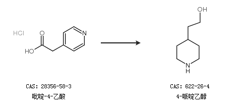 4-哌啶乙醇的合成路线概述